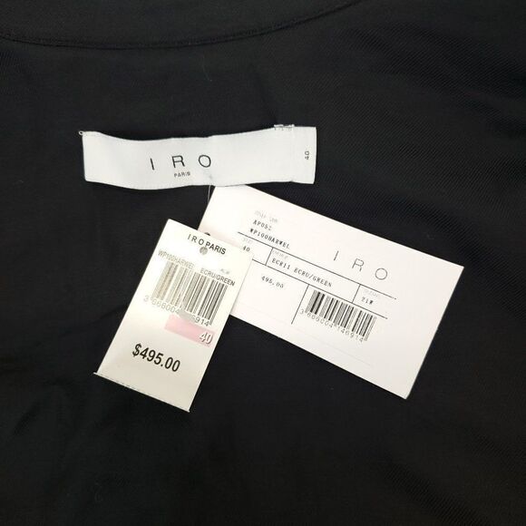 IRO Paris Women's Coat Harwel Wool Blend Button Down Coat - Picture 13 of 15